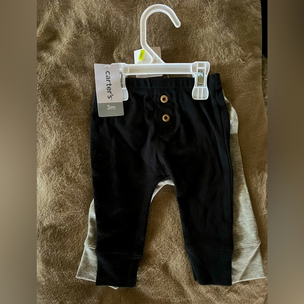 NWT Carter’s 3M Set of Two Pairs of Pants
